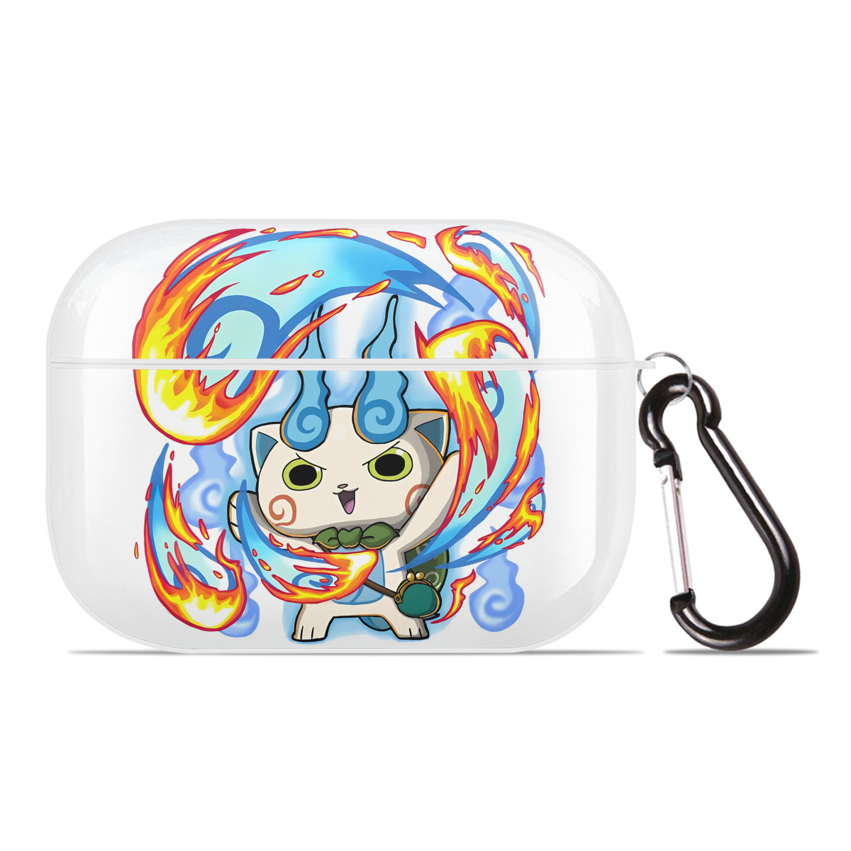 （画像用） 妖怪ウォッチ Yo-kai Watch 【AirPods Pro用】ハードシェル保護ケース 耐衝撃・防指紋・カラビナ付き商品仕様