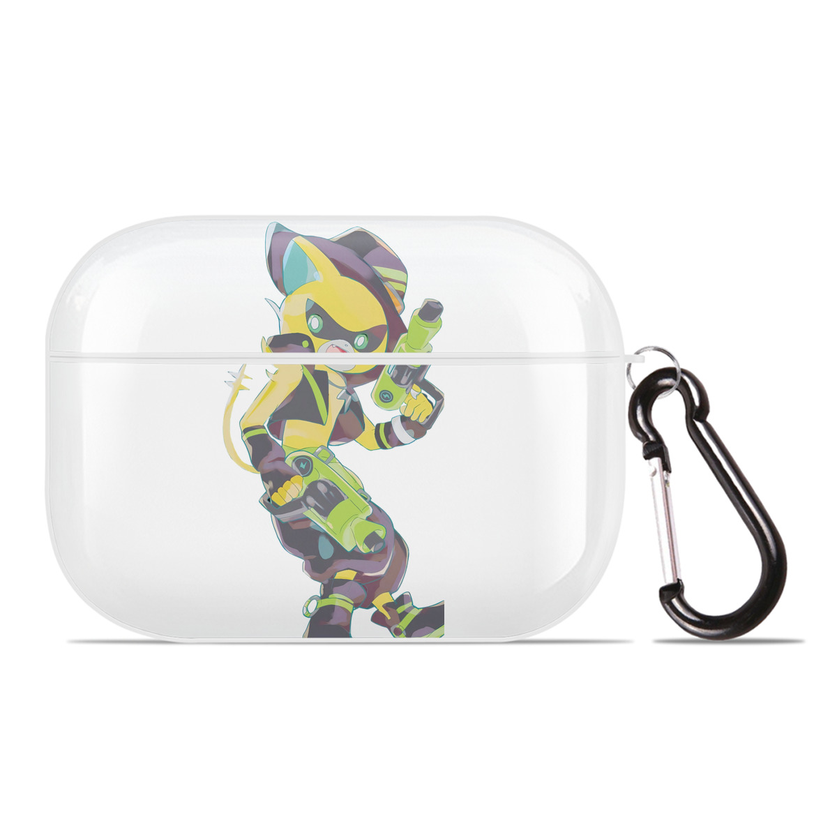 （画像用） 妖怪ウォッチ Yo-kai Watch 【AirPods Pro用】ハードシェル保護ケース 耐衝撃・防指紋・カラビナ付き商品仕様