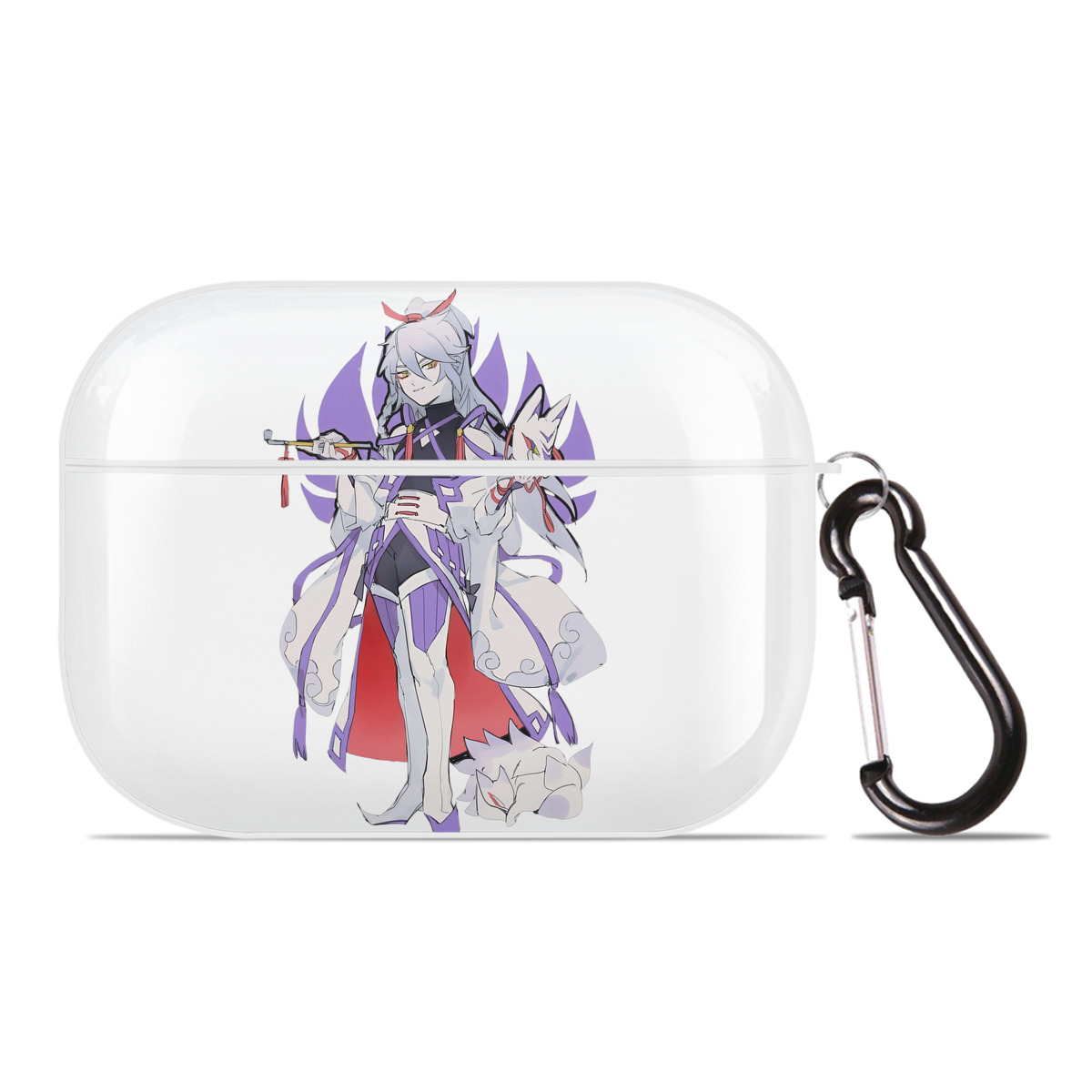 （画像用） 妖怪ウォッチ Yo-kai Watch 【AirPods Pro用】ハードシェル保護ケース 耐衝撃・防指紋・カラビナ付き商品仕様