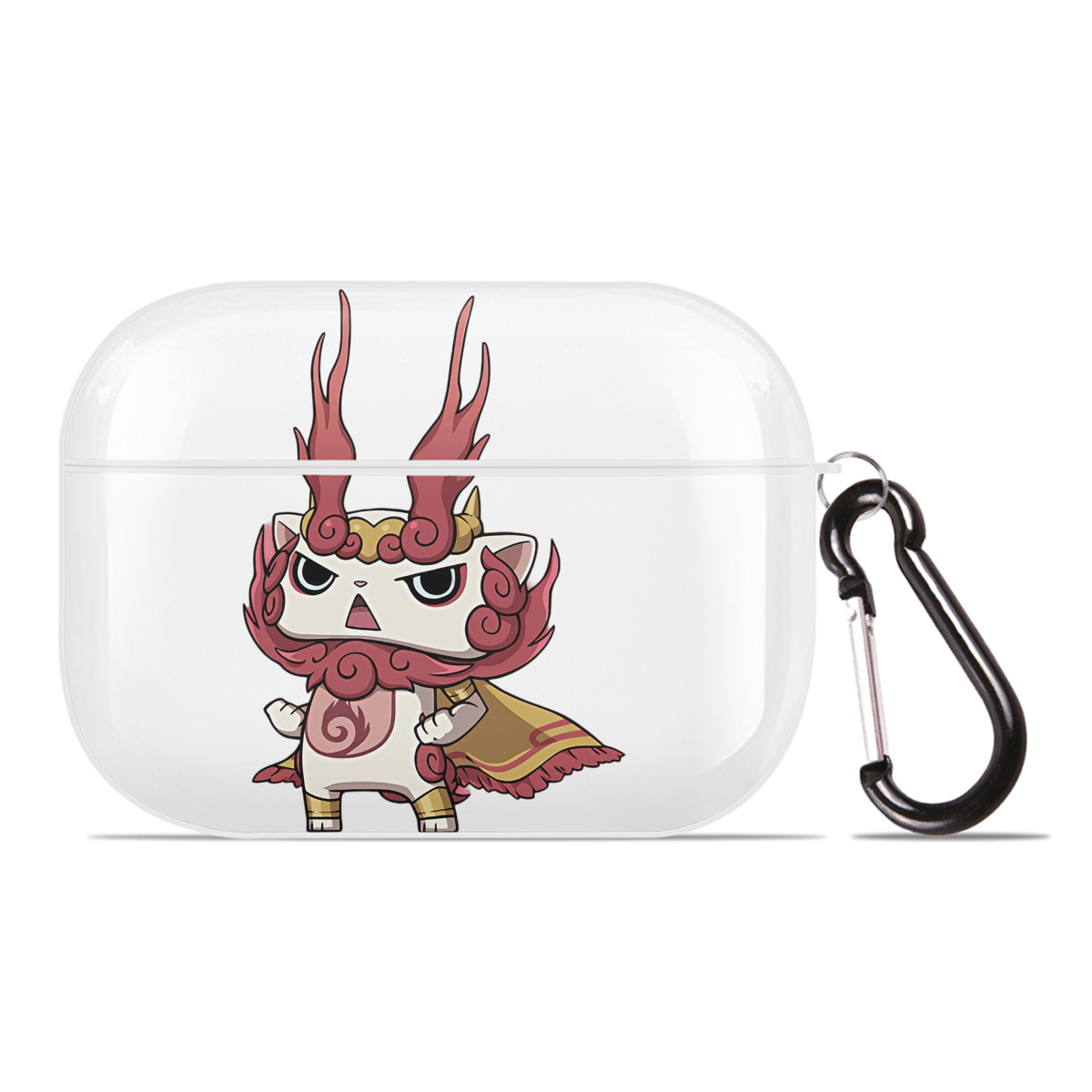 （画像用） 妖怪ウォッチ Yo-kai Watch 【AirPods Pro用】ハードシェル保護ケース 耐衝撃・防指紋・カラビナ付き商品仕様