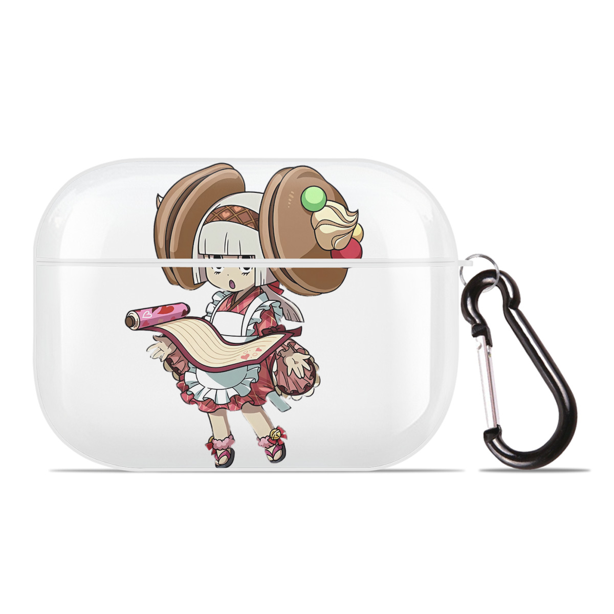（画像用） 妖怪ウォッチ Yo-kai Watch 【AirPods Pro用】ハードシェル保護ケース 耐衝撃・防指紋・カラビナ付き商品仕様