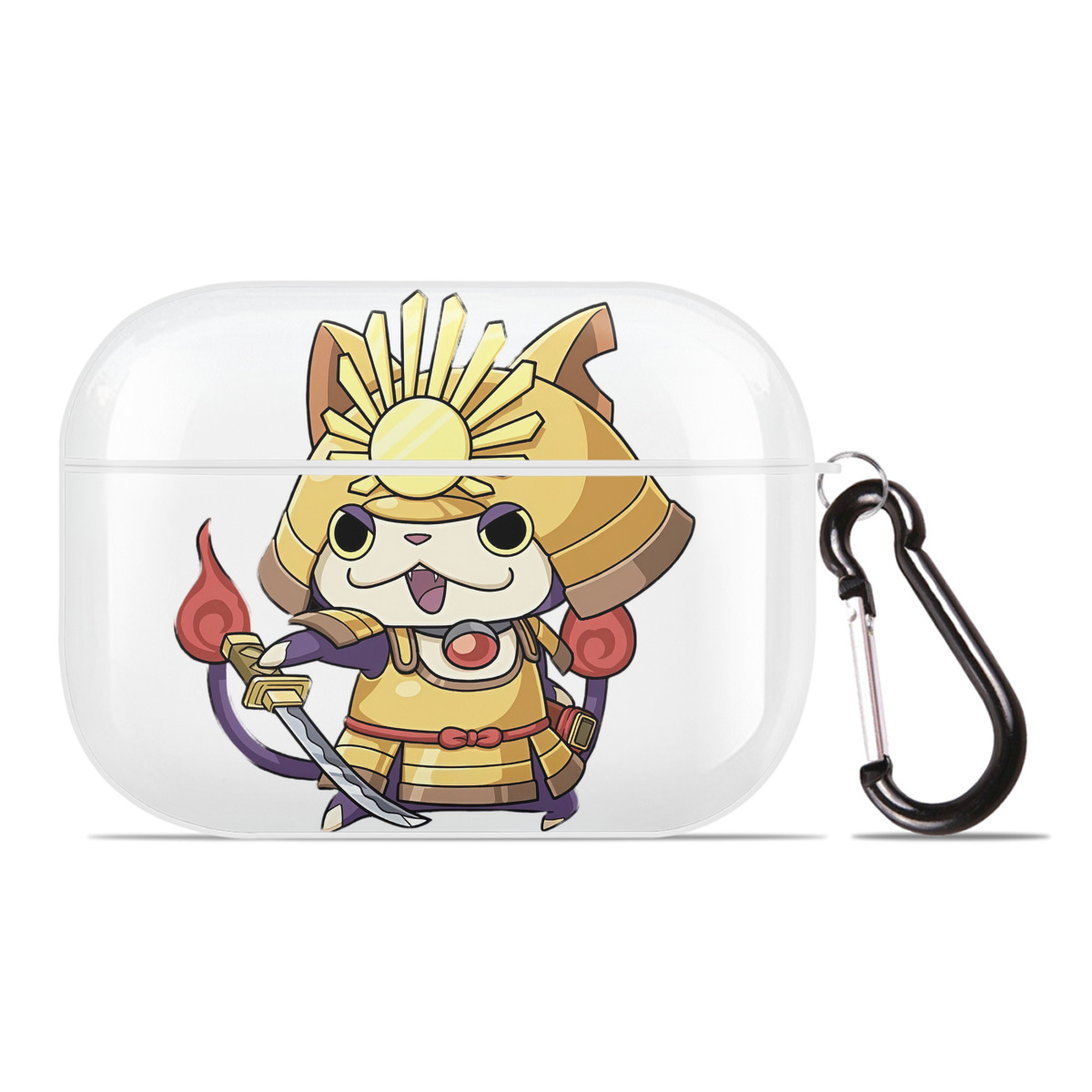 （画像用） 妖怪ウォッチ Yo-kai Watch 【AirPods Pro用】ハードシェル保護ケース 耐衝撃・防指紋・カラビナ付き商品仕様