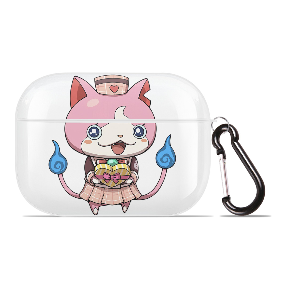 （画像用） 妖怪ウォッチ Yo-kai Watch 【AirPods Pro用】ハードシェル保護ケース 耐衝撃・防指紋・カラビナ付き商品仕様
