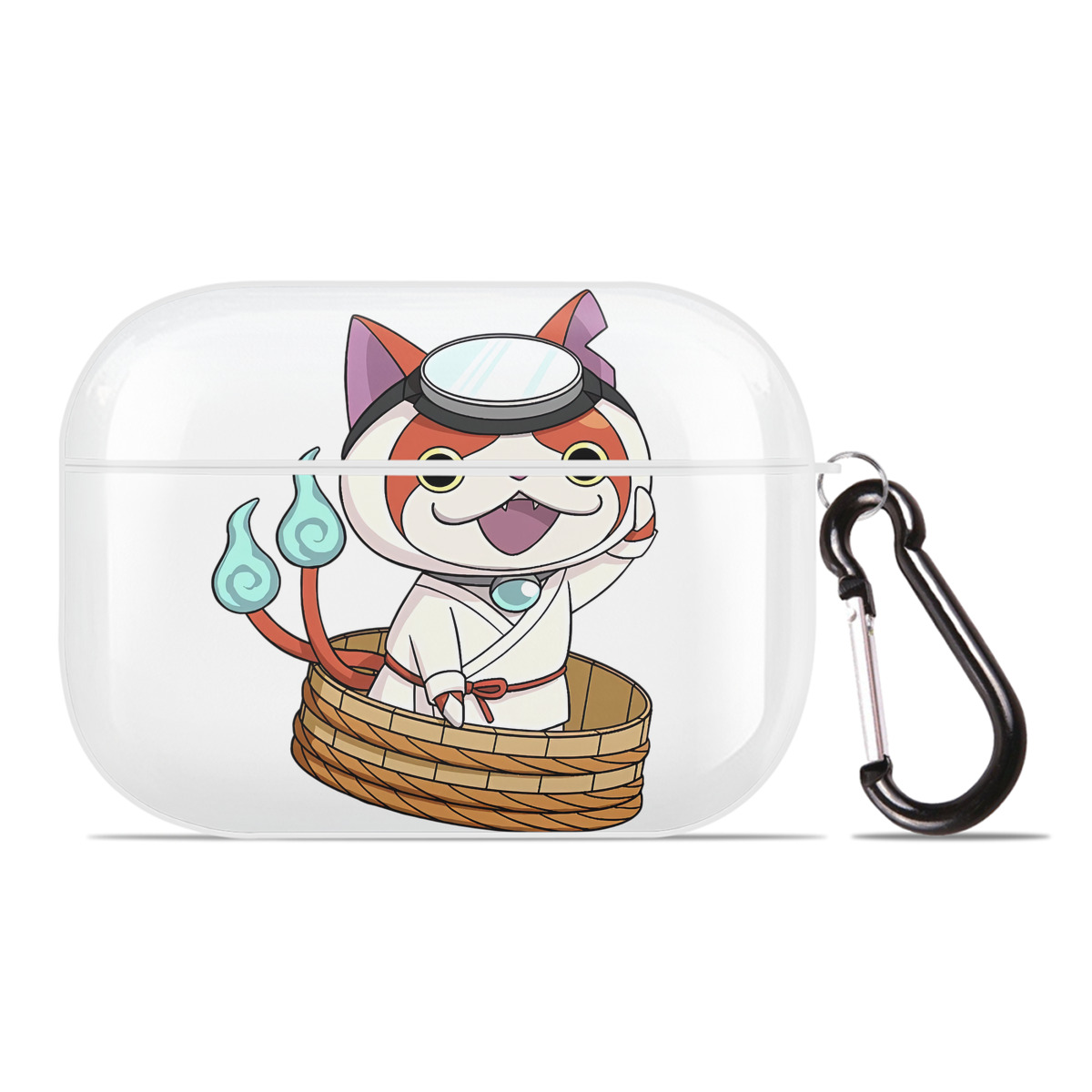 （画像用） 妖怪ウォッチ Yo-kai Watch 【AirPods Pro用】ハードシェル保護ケース 耐衝撃・防指紋・カラビナ付き商品仕様