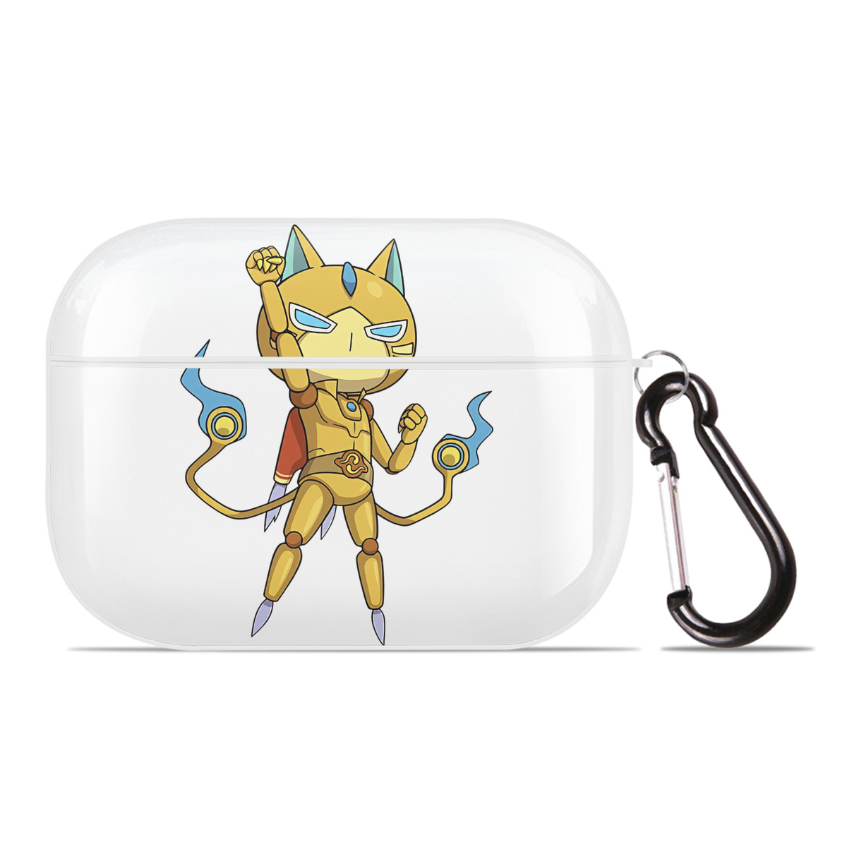 （画像用） 妖怪ウォッチ Yo-kai Watch 【AirPods Pro用】ハードシェル保護ケース 耐衝撃・防指紋・カラビナ付き商品仕様
