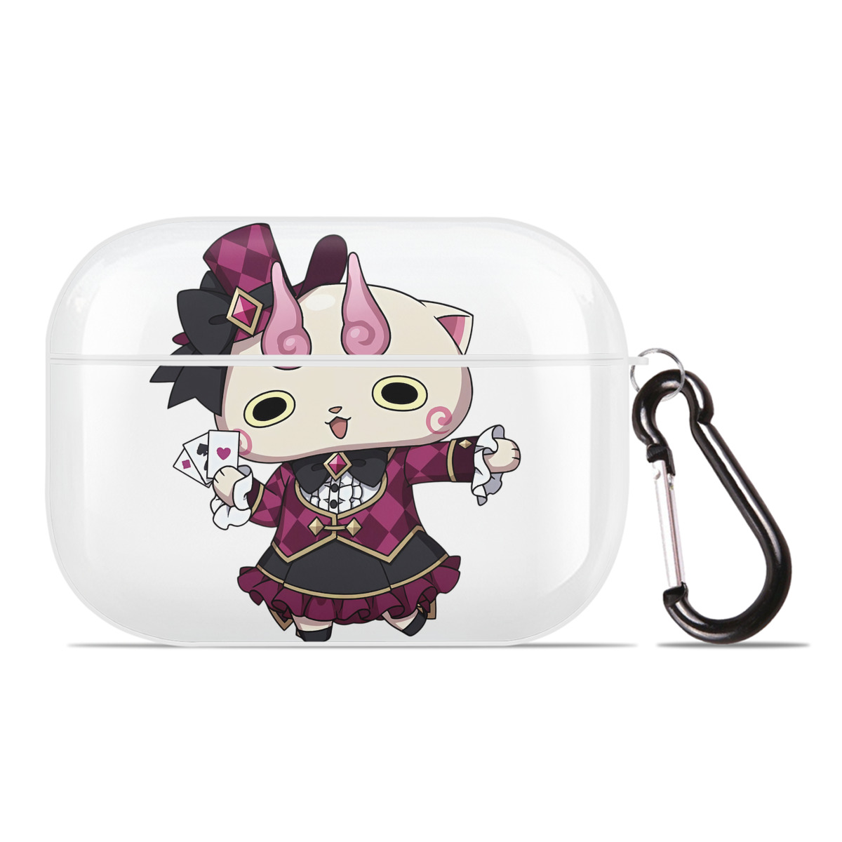 （画像用） 妖怪ウォッチ Yo-kai Watch 【AirPods Pro用】ハードシェル保護ケース 耐衝撃・防指紋・カラビナ付き商品仕様
