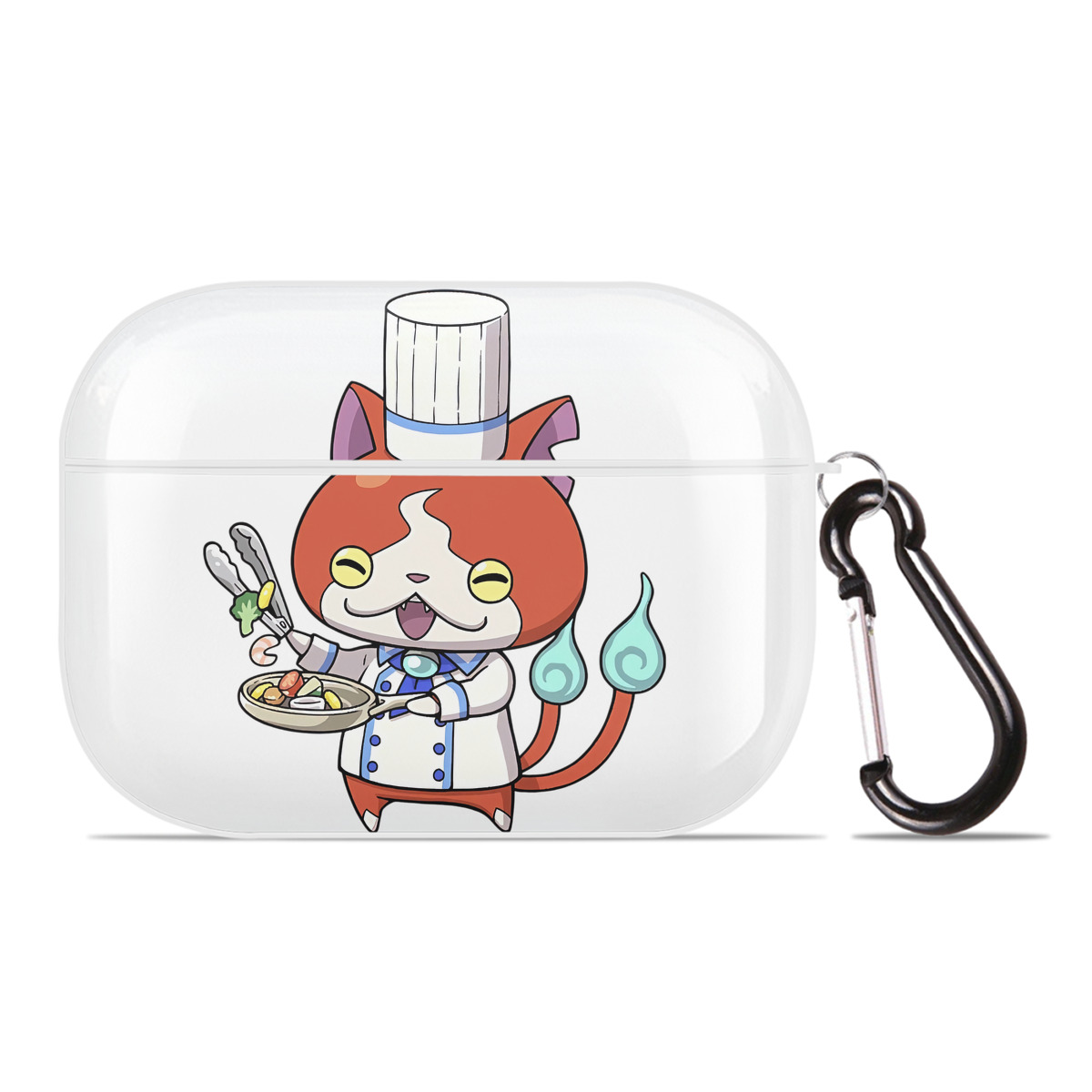 （画像用） 妖怪ウォッチ Yo-kai Watch 【AirPods Pro用】ハードシェル保護ケース 耐衝撃・防指紋・カラビナ付き商品仕様
