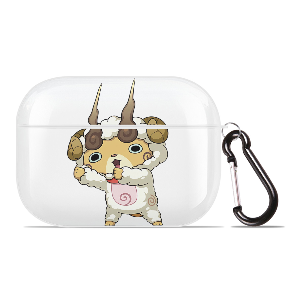 （画像用） 妖怪ウォッチ Yo-kai Watch 【AirPods Pro用】ハードシェル保護ケース 耐衝撃・防指紋・カラビナ付き商品仕様