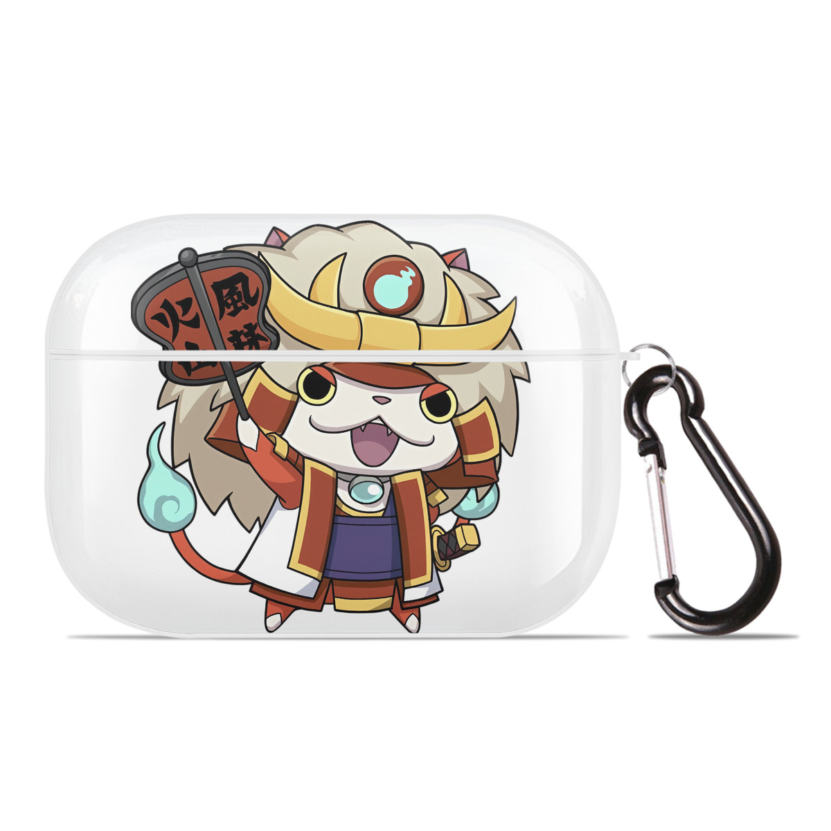 （画像用） 妖怪ウォッチ Yo-kai Watch 【AirPods Pro用】ハードシェル保護ケース 耐衝撃・防指紋・カラビナ付き商品仕様