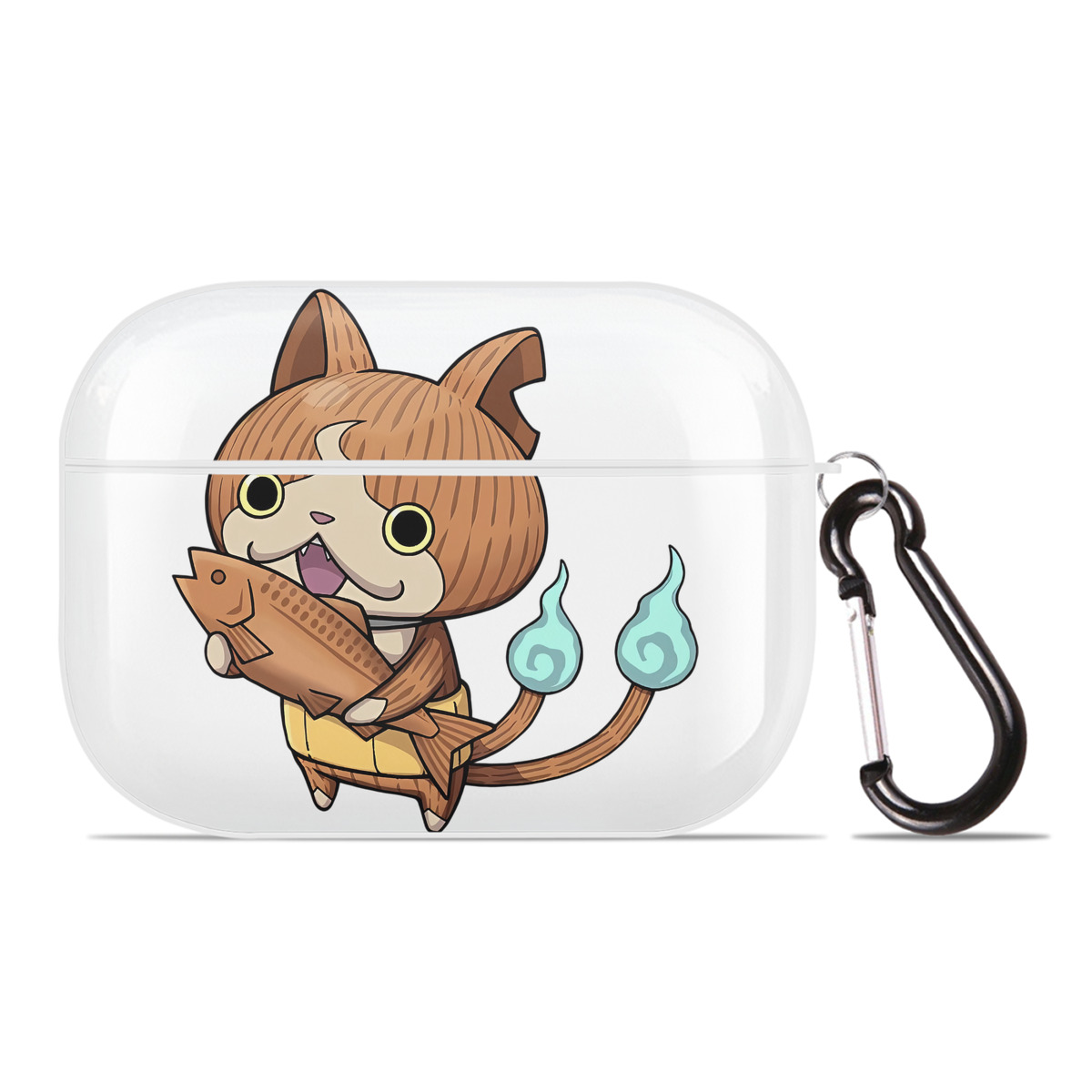 （画像用） 妖怪ウォッチ Yo-kai Watch 【AirPods Pro用】ハードシェル保護ケース 耐衝撃・防指紋・カラビナ付き商品仕様