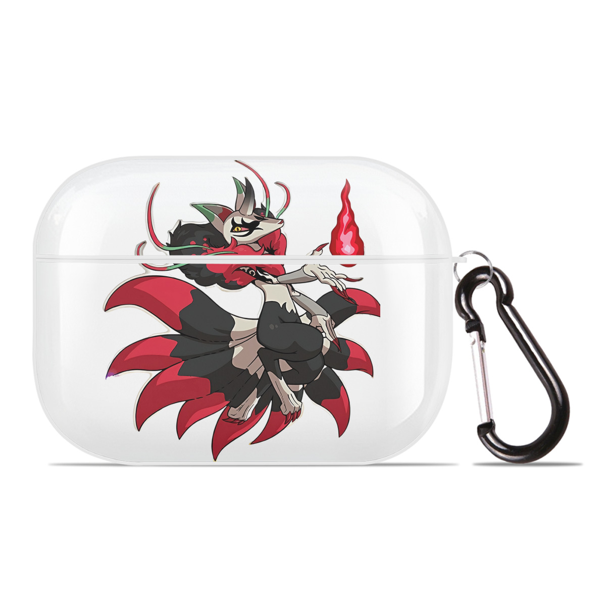 （画像用） 妖怪ウォッチ Yo-kai Watch 【AirPods Pro用】ハードシェル保護ケース 耐衝撃・防指紋・カラビナ付き商品仕様