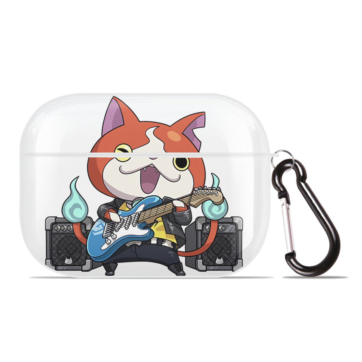 （画像用） 妖怪ウォッチ Yo-kai Watch 【AirPods Pro用】ハードシェル保護ケース 耐衝撃・防指紋・カラビナ付き商品仕様