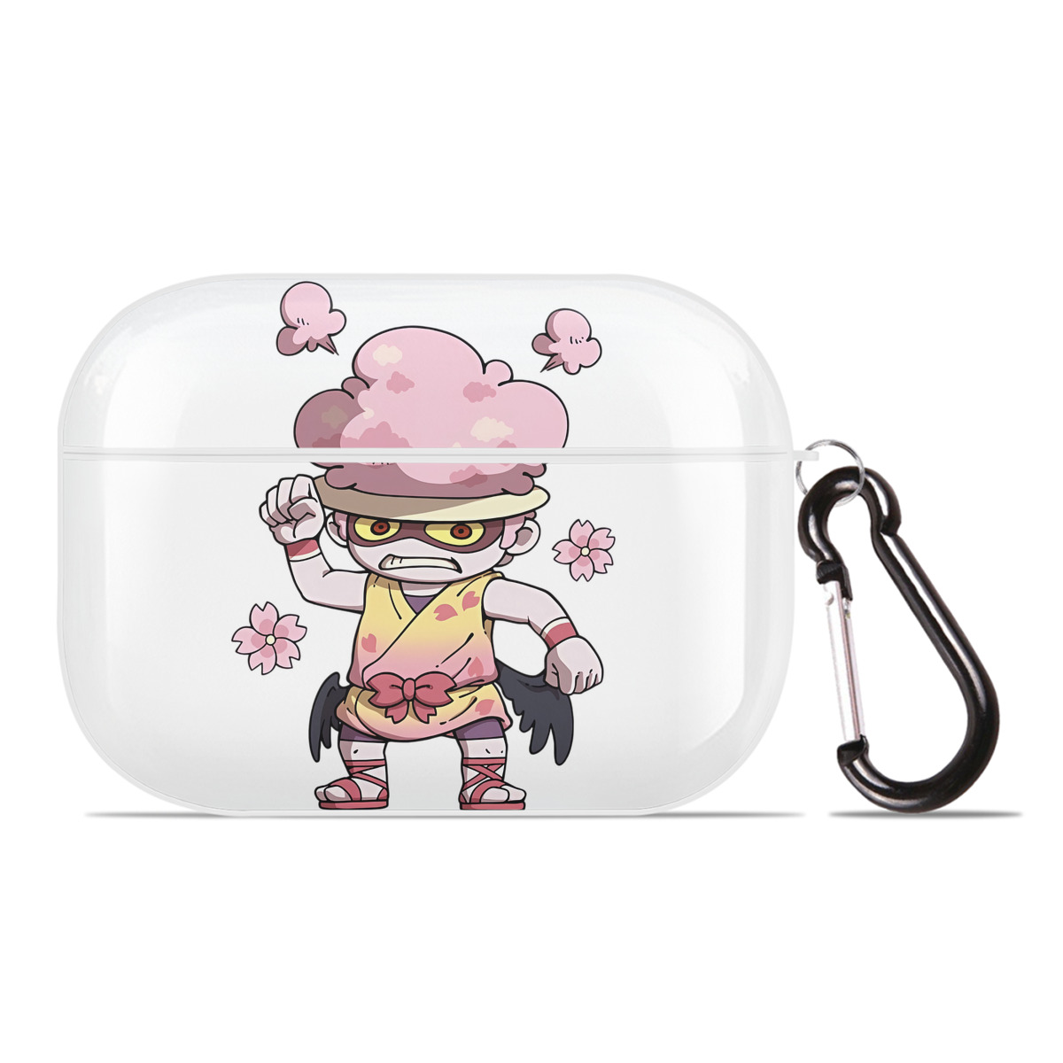 （画像用） 妖怪ウォッチ Yo-kai Watch 【AirPods Pro用】ハードシェル保護ケース 耐衝撃・防指紋・カラビナ付き商品仕様