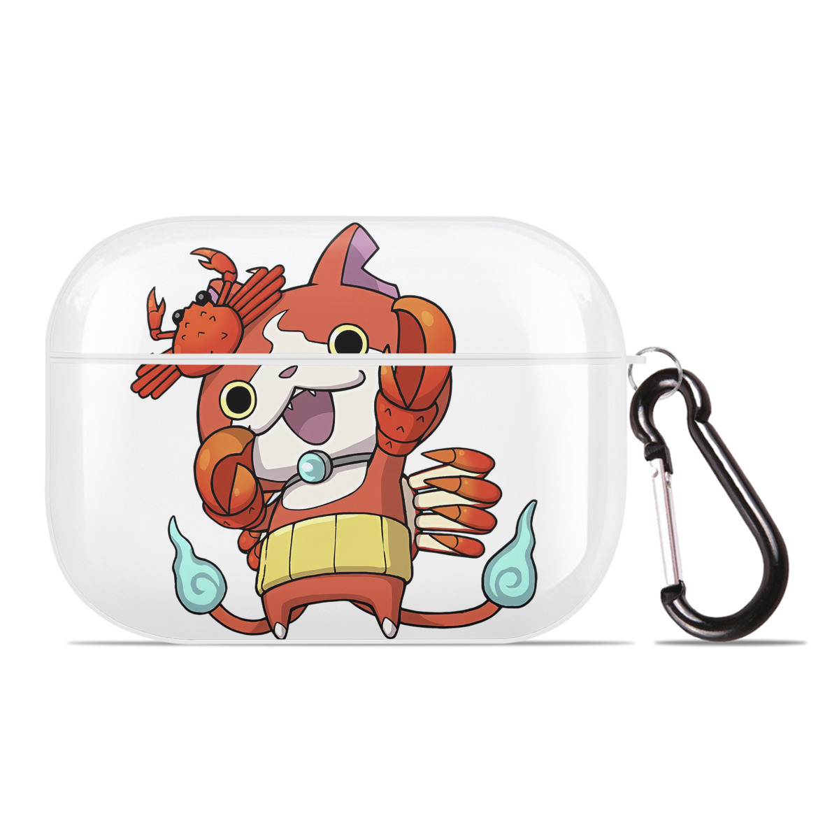 （画像用） 妖怪ウォッチ Yo-kai Watch 【AirPods Pro用】ハードシェル保護ケース 耐衝撃・防指紋・カラビナ付き商品仕様