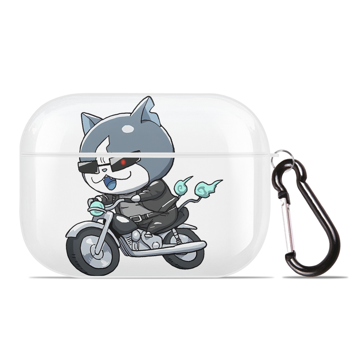 （画像用） 妖怪ウォッチ Yo-kai Watch 【AirPods Pro用】ハードシェル保護ケース 耐衝撃・防指紋・カラビナ付き商品仕様