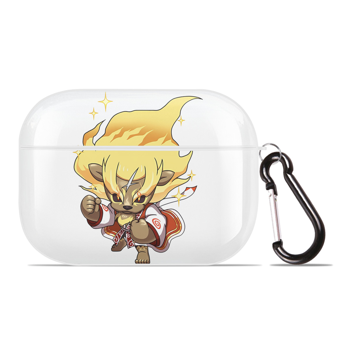 （画像用） 妖怪ウォッチ Yo-kai Watch 【AirPods Pro用】ハードシェル保護ケース 耐衝撃・防指紋・カラビナ付き商品仕様