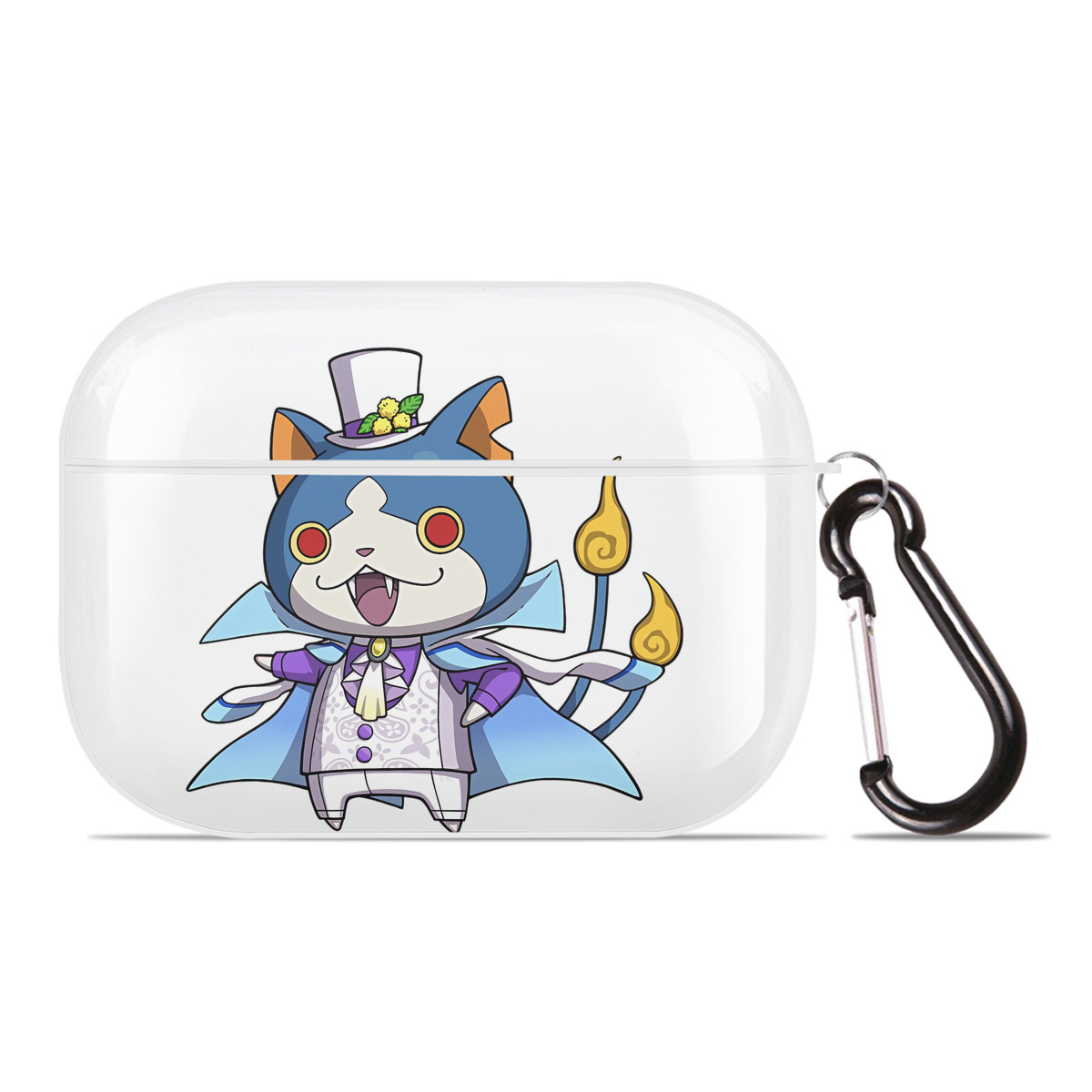 （画像用） 妖怪ウォッチ Yo-kai Watch 【AirPods Pro用】ハードシェル保護ケース 耐衝撃・防指紋・カラビナ付き商品仕様