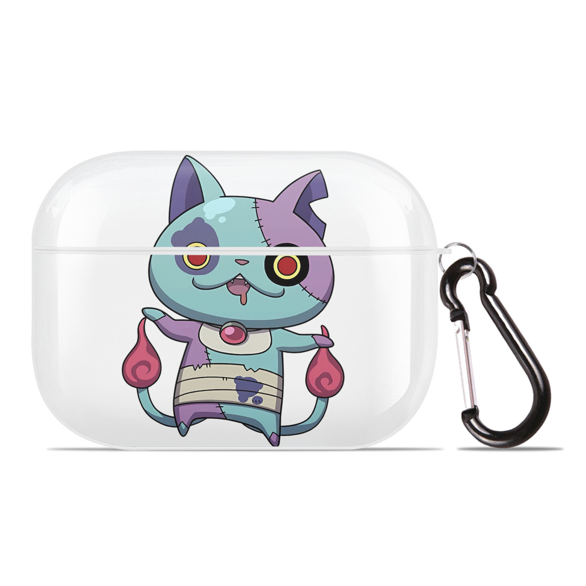 （画像用） 妖怪ウォッチ Yo-kai Watch 【AirPods Pro用】ハードシェル保護ケース 耐衝撃・防指紋・カラビナ付き商品仕様