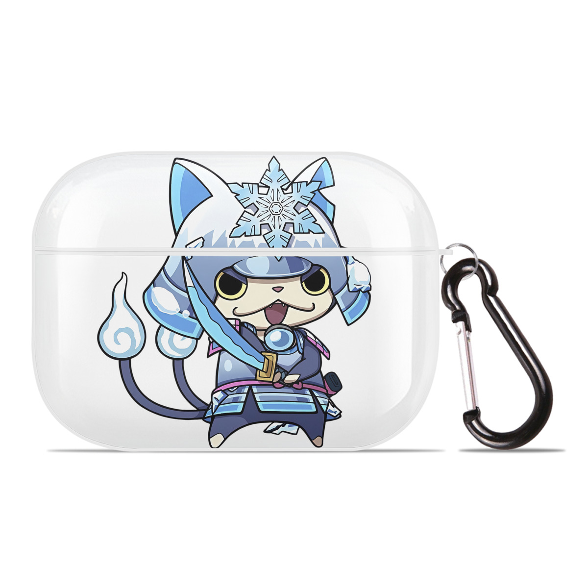 （画像用） 妖怪ウォッチ Yo-kai Watch 【AirPods Pro用】ハードシェル保護ケース 耐衝撃・防指紋・カラビナ付き商品仕様