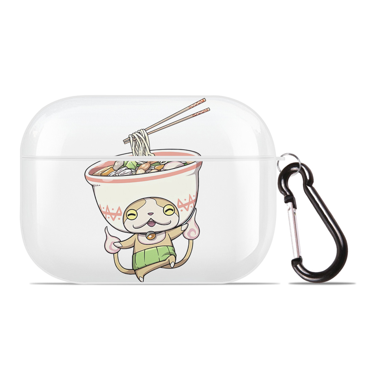 （画像用） 妖怪ウォッチ Yo-kai Watch 【AirPods Pro用】ハードシェル保護ケース 耐衝撃・防指紋・カラビナ付き商品仕様
