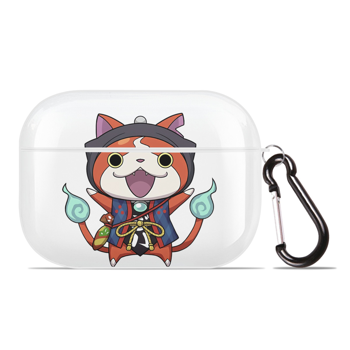 （画像用） 妖怪ウォッチ Yo-kai Watch 【AirPods Pro用】ハードシェル保護ケース 耐衝撃・防指紋・カラビナ付き商品仕様
