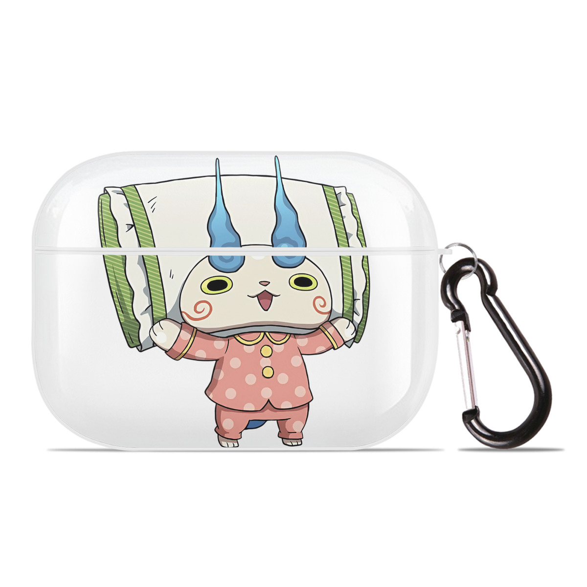 （画像用） 妖怪ウォッチ Yo-kai Watch 【AirPods Pro用】ハードシェル保護ケース 耐衝撃・防指紋・カラビナ付き商品仕様