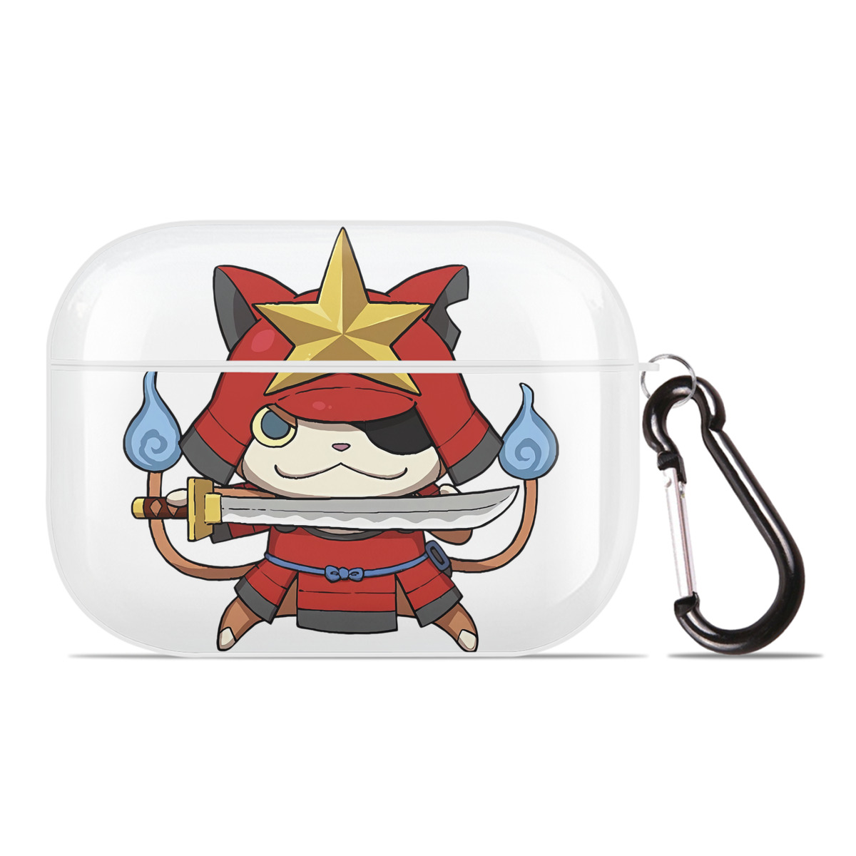 （画像用） 妖怪ウォッチ Yo-kai Watch 【AirPods Pro用】ハードシェル保護ケース 耐衝撃・防指紋・カラビナ付き商品仕様