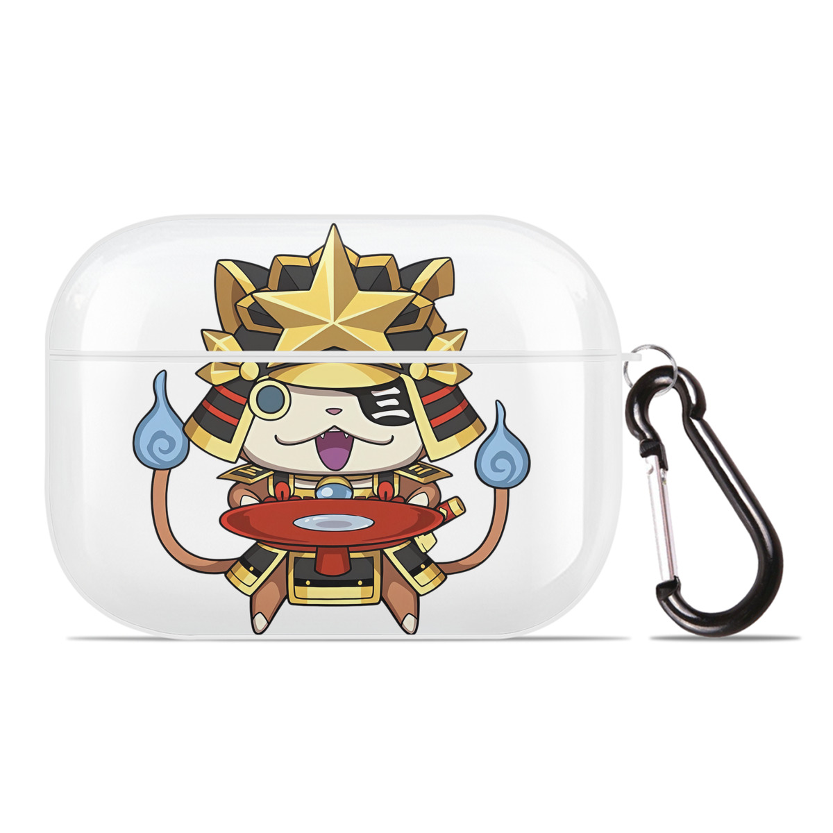 （画像用） 妖怪ウォッチ Yo-kai Watch 【AirPods Pro用】ハードシェル保護ケース 耐衝撃・防指紋・カラビナ付き商品仕様