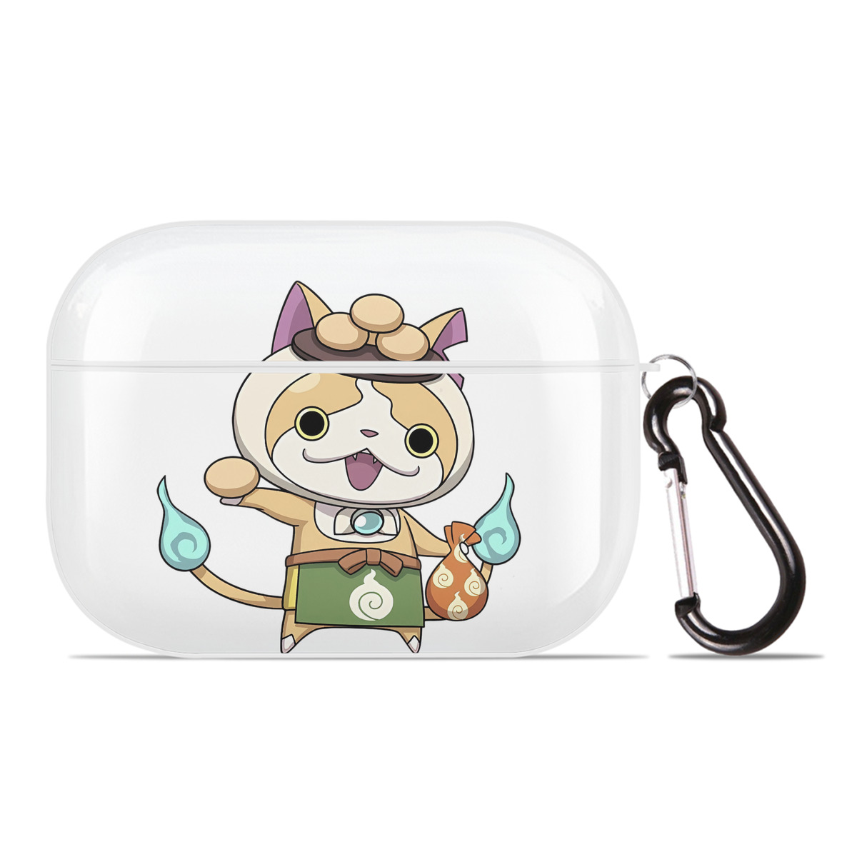 （画像用） 妖怪ウォッチ Yo-kai Watch 【AirPods Pro用】ハードシェル保護ケース 耐衝撃・防指紋・カラビナ付き商品仕様
