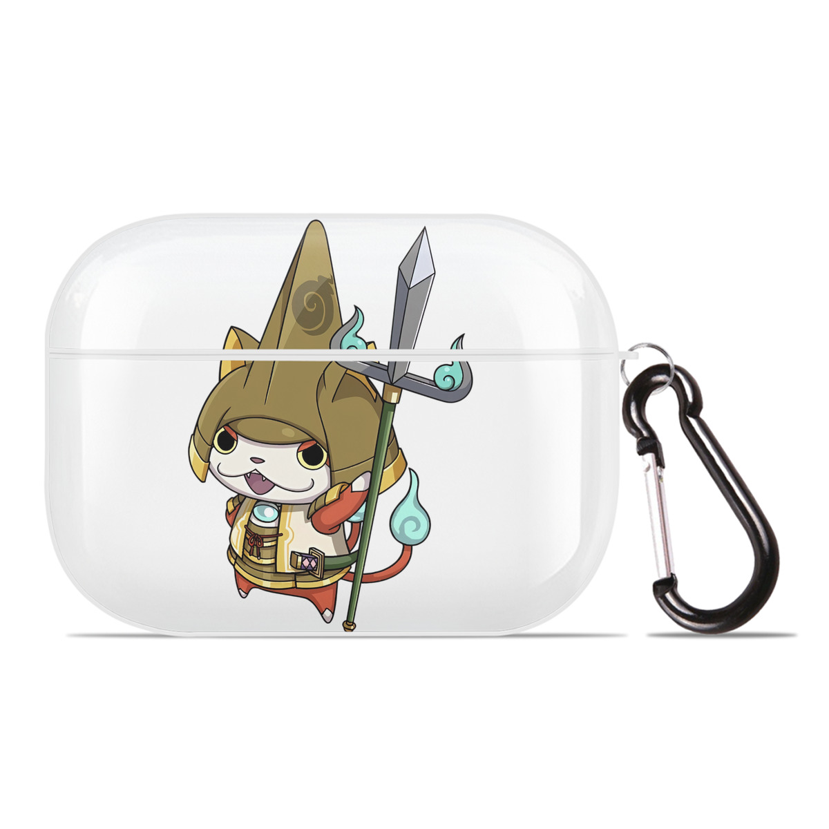 （画像用） 妖怪ウォッチ Yo-kai Watch 【AirPods Pro用】ハードシェル保護ケース 耐衝撃・防指紋・カラビナ付き商品仕様