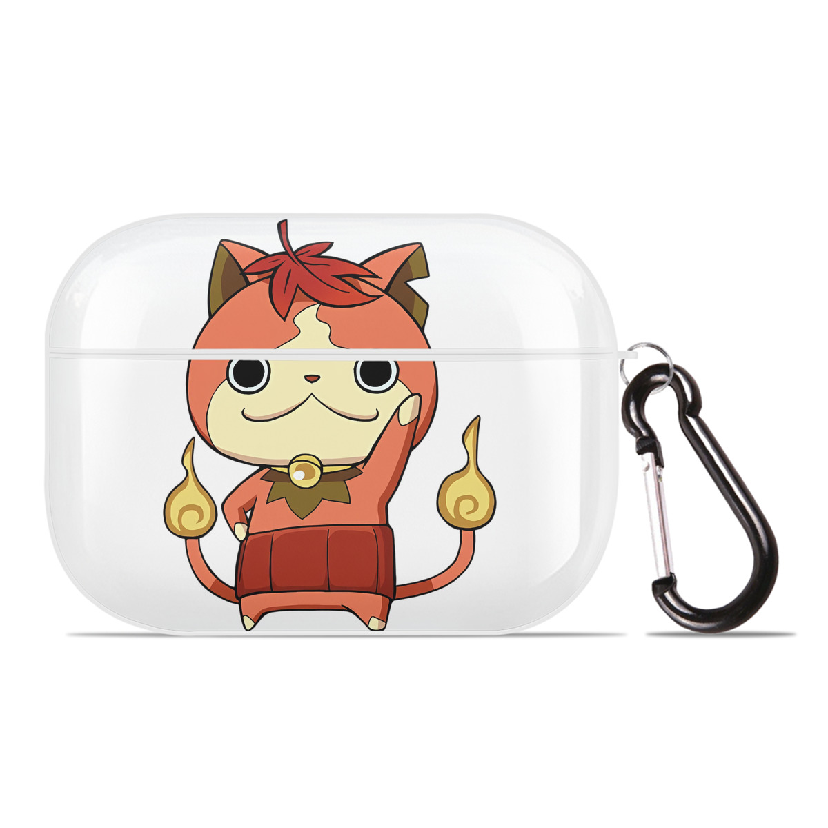 （画像用） 妖怪ウォッチ Yo-kai Watch 【AirPods Pro用】ハードシェル保護ケース 耐衝撃・防指紋・カラビナ付き商品仕様