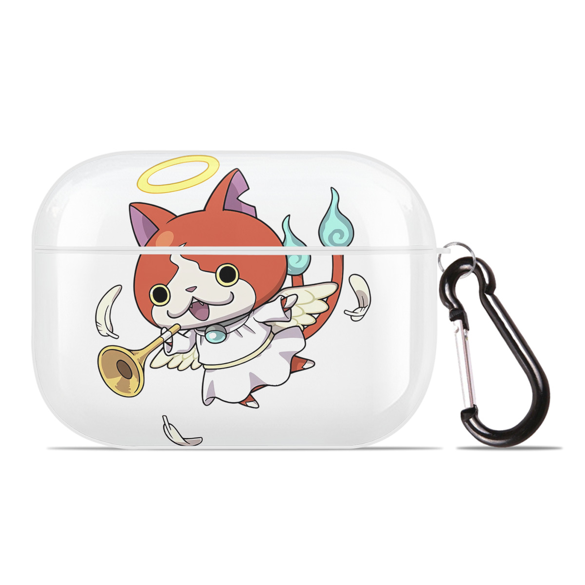 （画像用） 妖怪ウォッチ Yo-kai Watch 【AirPods Pro用】ハードシェル保護ケース 耐衝撃・防指紋・カラビナ付き商品仕様