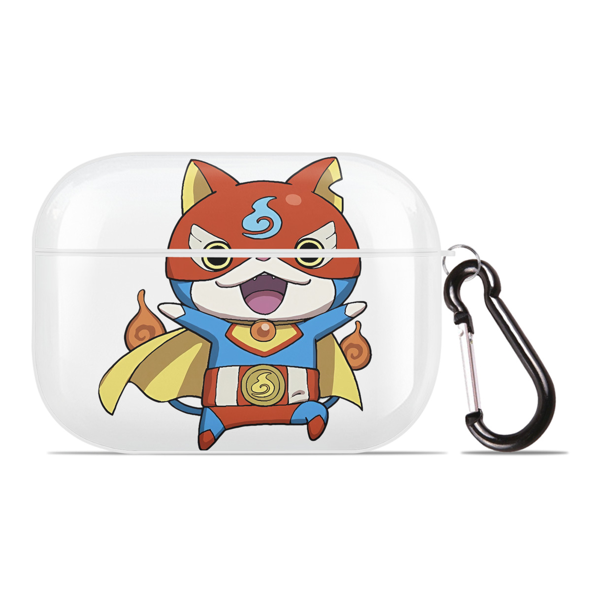 （画像用） 妖怪ウォッチ Yo-kai Watch 【AirPods Pro用】ハードシェル保護ケース 耐衝撃・防指紋・カラビナ付き商品仕様