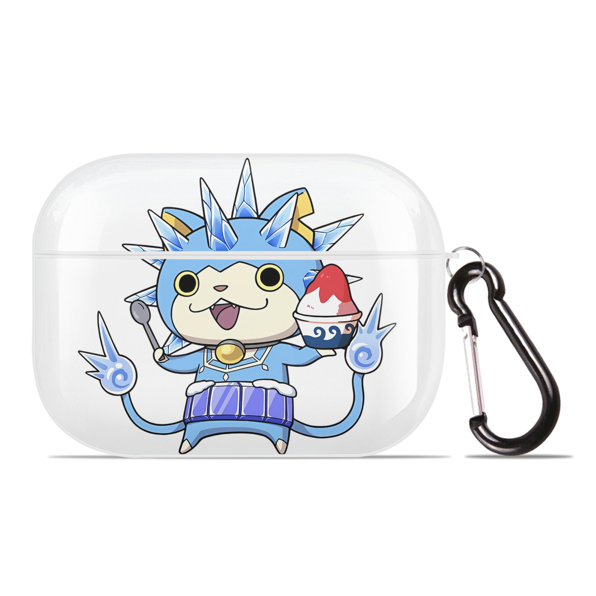 （画像用） 妖怪ウォッチ Yo-kai Watch 【AirPods Pro用】ハードシェル保護ケース 耐衝撃・防指紋・カラビナ付き商品仕様
