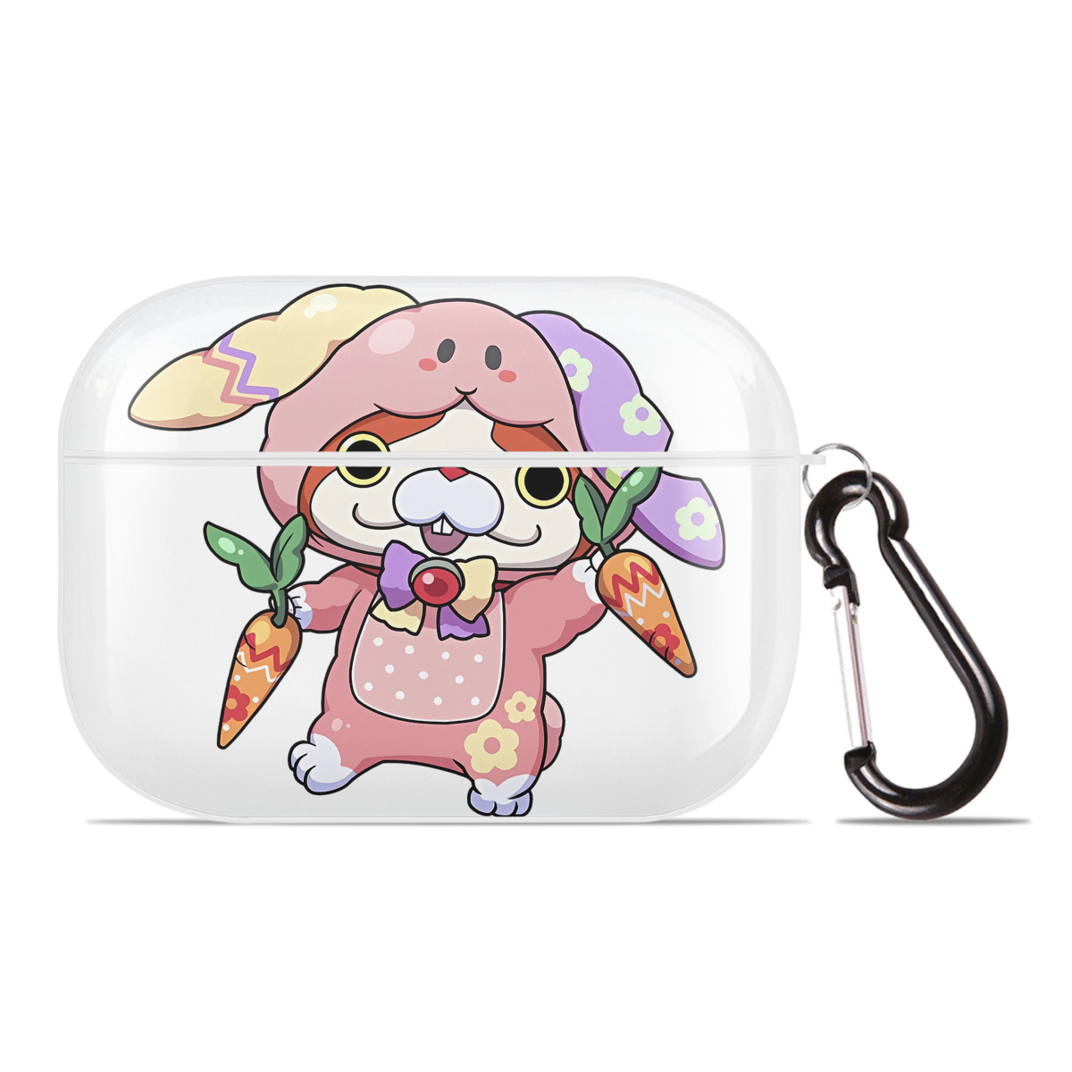 （画像用） 妖怪ウォッチ Yo-kai Watch 【AirPods Pro用】ハードシェル保護ケース 耐衝撃・防指紋・カラビナ付き商品仕様
