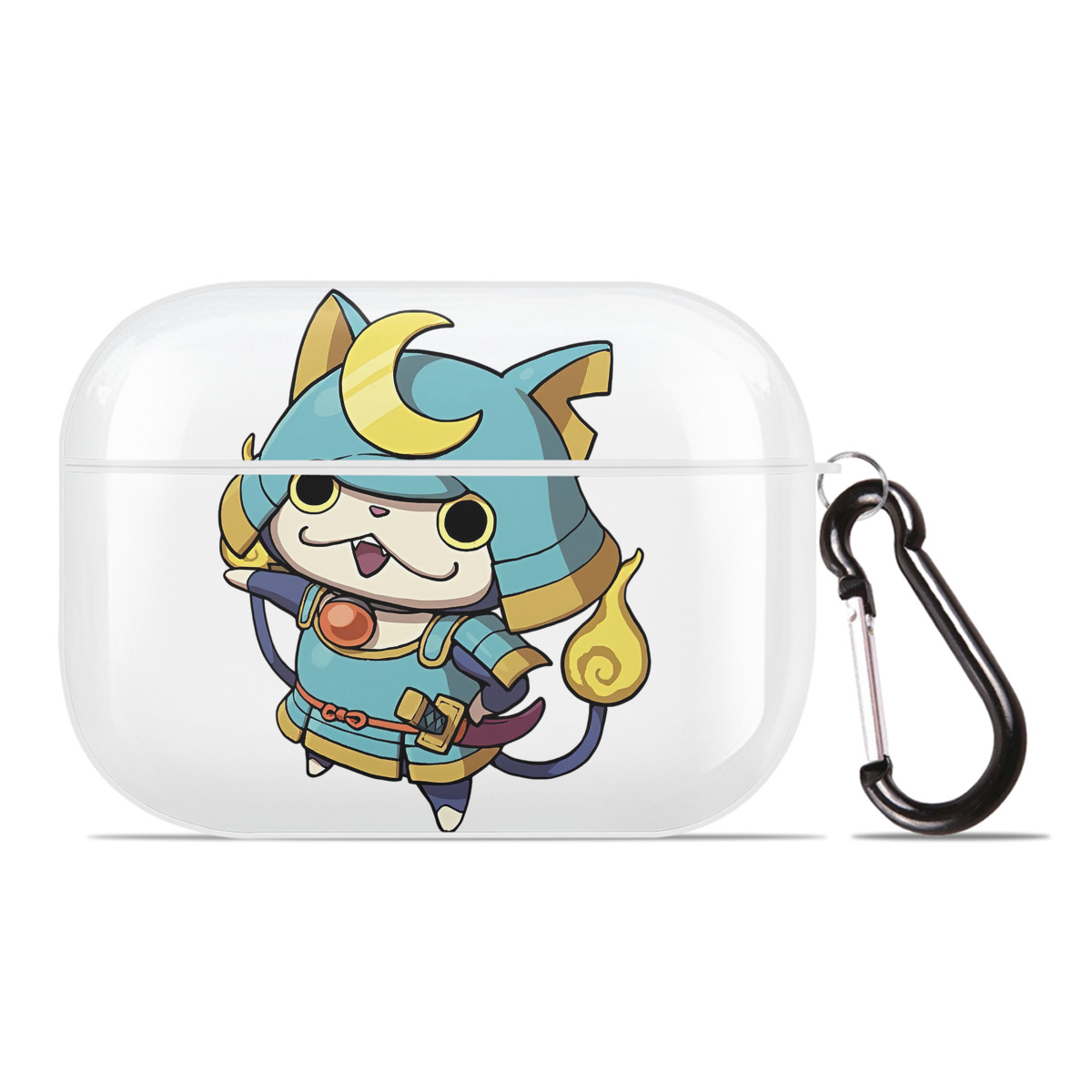 （画像用） 妖怪ウォッチ Yo-kai Watch 【AirPods Pro用】ハードシェル保護ケース 耐衝撃・防指紋・カラビナ付き商品仕様