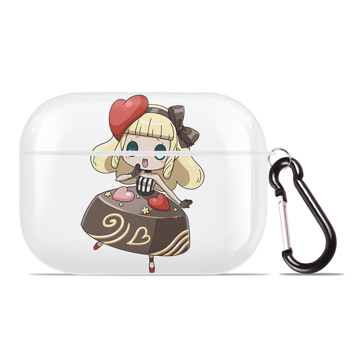 （画像用） 妖怪ウォッチ Yo-kai Watch 【AirPods Pro用】ハードシェル保護ケース 耐衝撃・防指紋・カラビナ付き商品仕様
