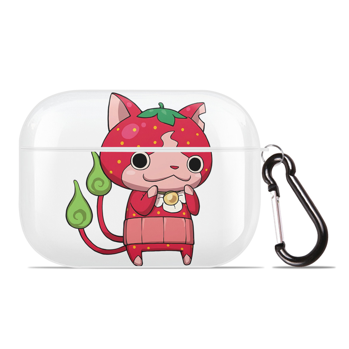 （画像用） 妖怪ウォッチ Yo-kai Watch 【AirPods Pro用】ハードシェル保護ケース 耐衝撃・防指紋・カラビナ付き商品仕様