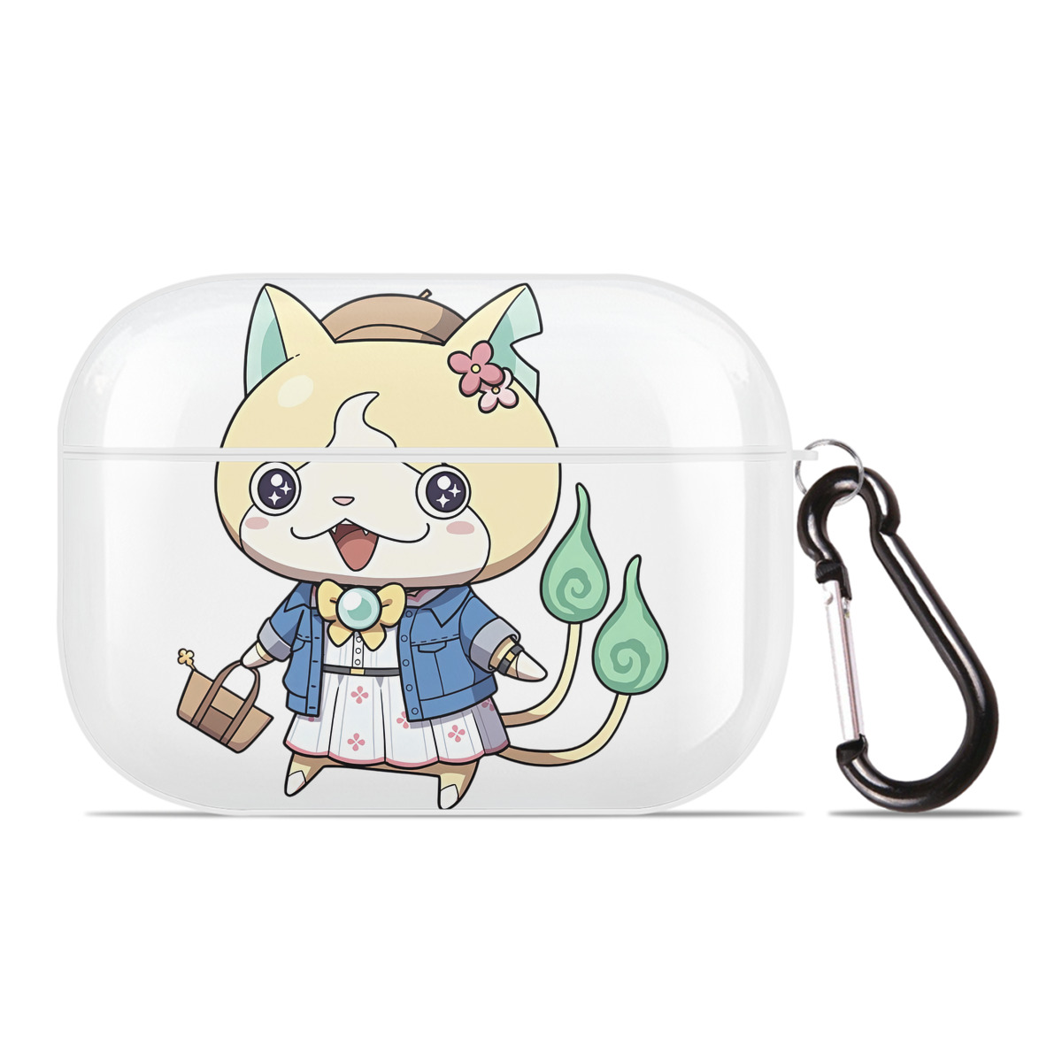 （画像用） 妖怪ウォッチ Yo-kai Watch 【AirPods Pro用】ハードシェル保護ケース 耐衝撃・防指紋・カラビナ付き商品仕様