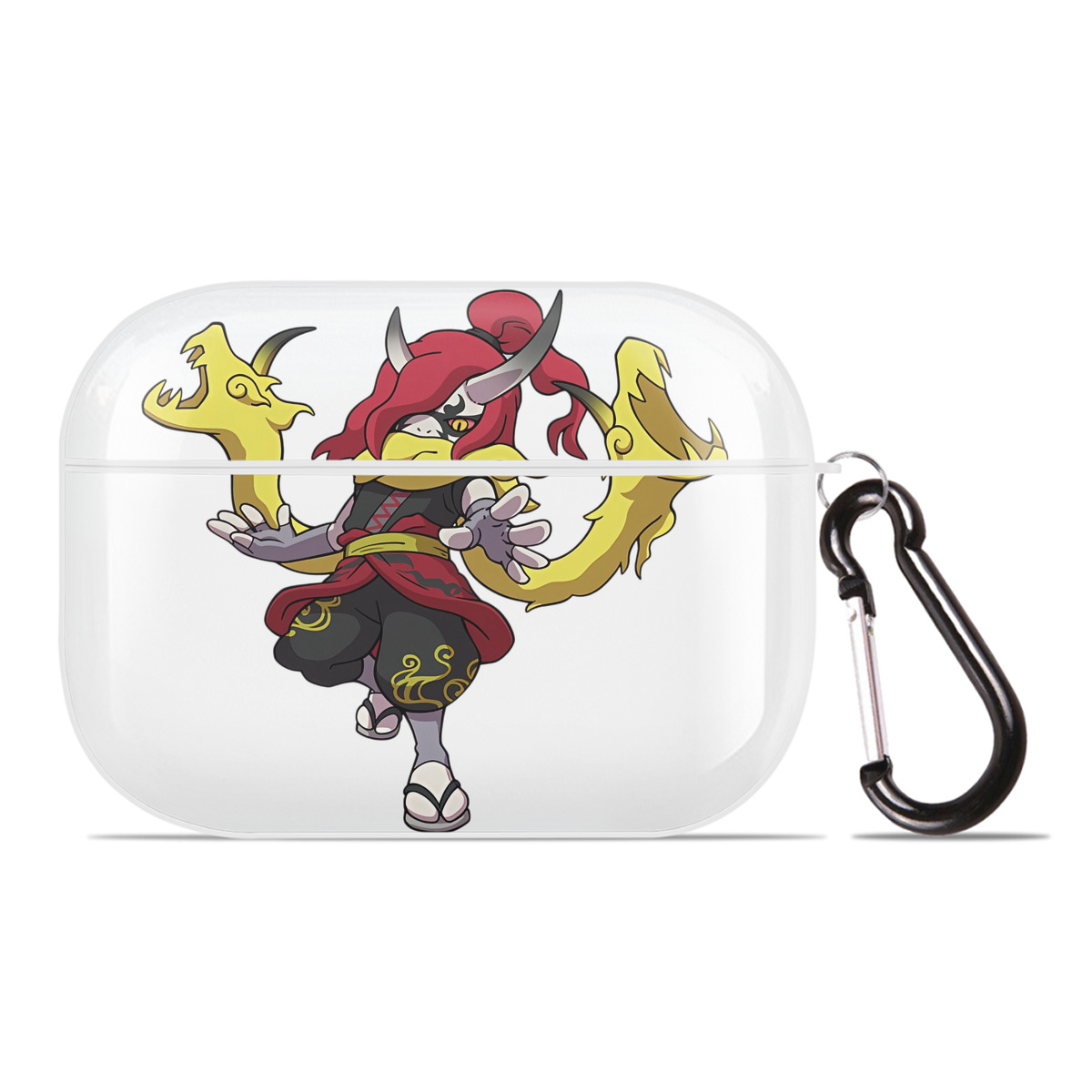 （画像用） 妖怪ウォッチ Yo-kai Watch 【AirPods Pro用】ハードシェル保護ケース 耐衝撃・防指紋・カラビナ付き商品仕様