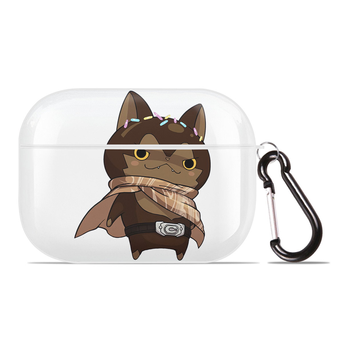 （画像用） 妖怪ウォッチ Yo-kai Watch 【AirPods Pro用】ハードシェル保護ケース 耐衝撃・防指紋・カラビナ付き商品仕様