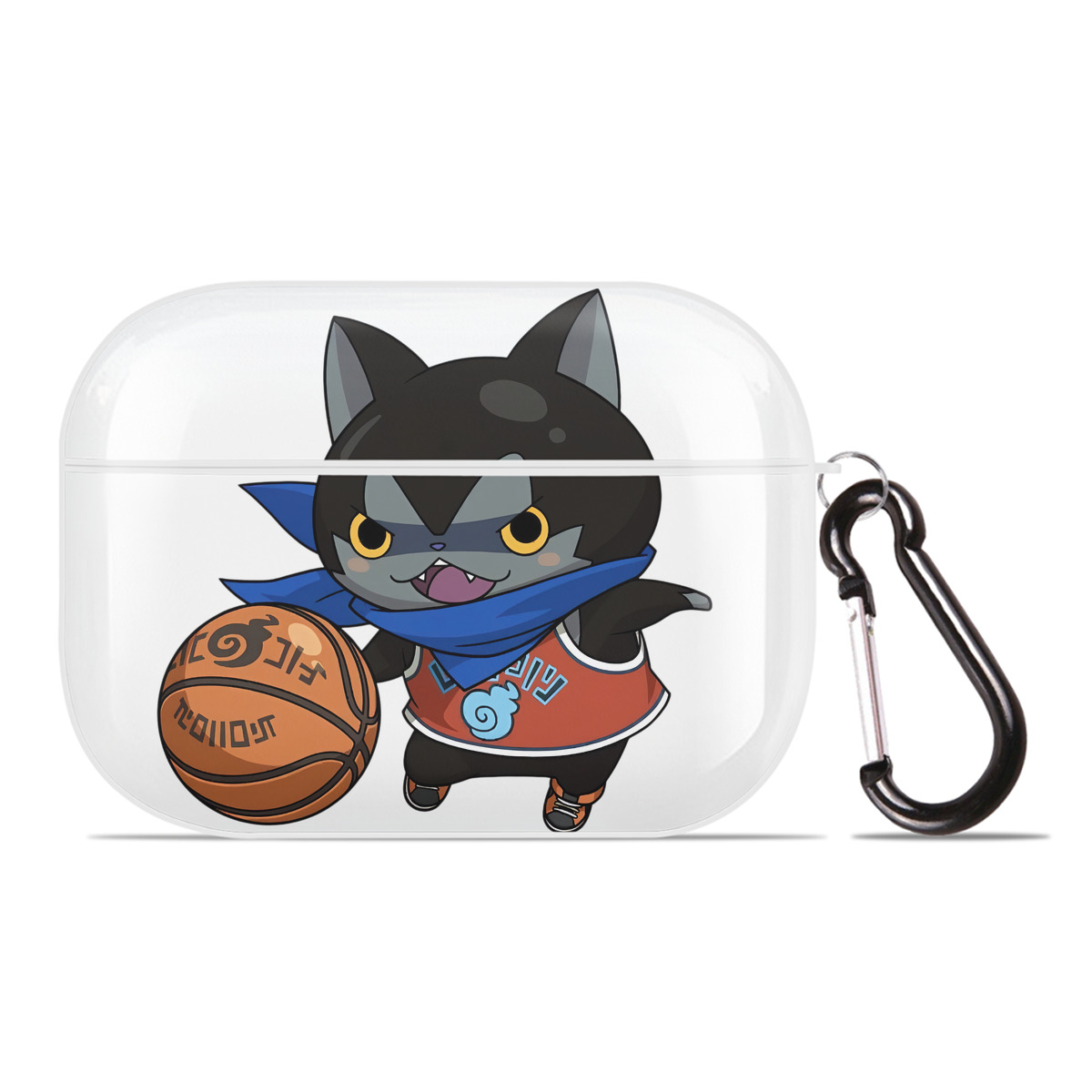 （画像用） 妖怪ウォッチ Yo-kai Watch 【AirPods Pro用】ハードシェル保護ケース 耐衝撃・防指紋・カラビナ付き商品仕様