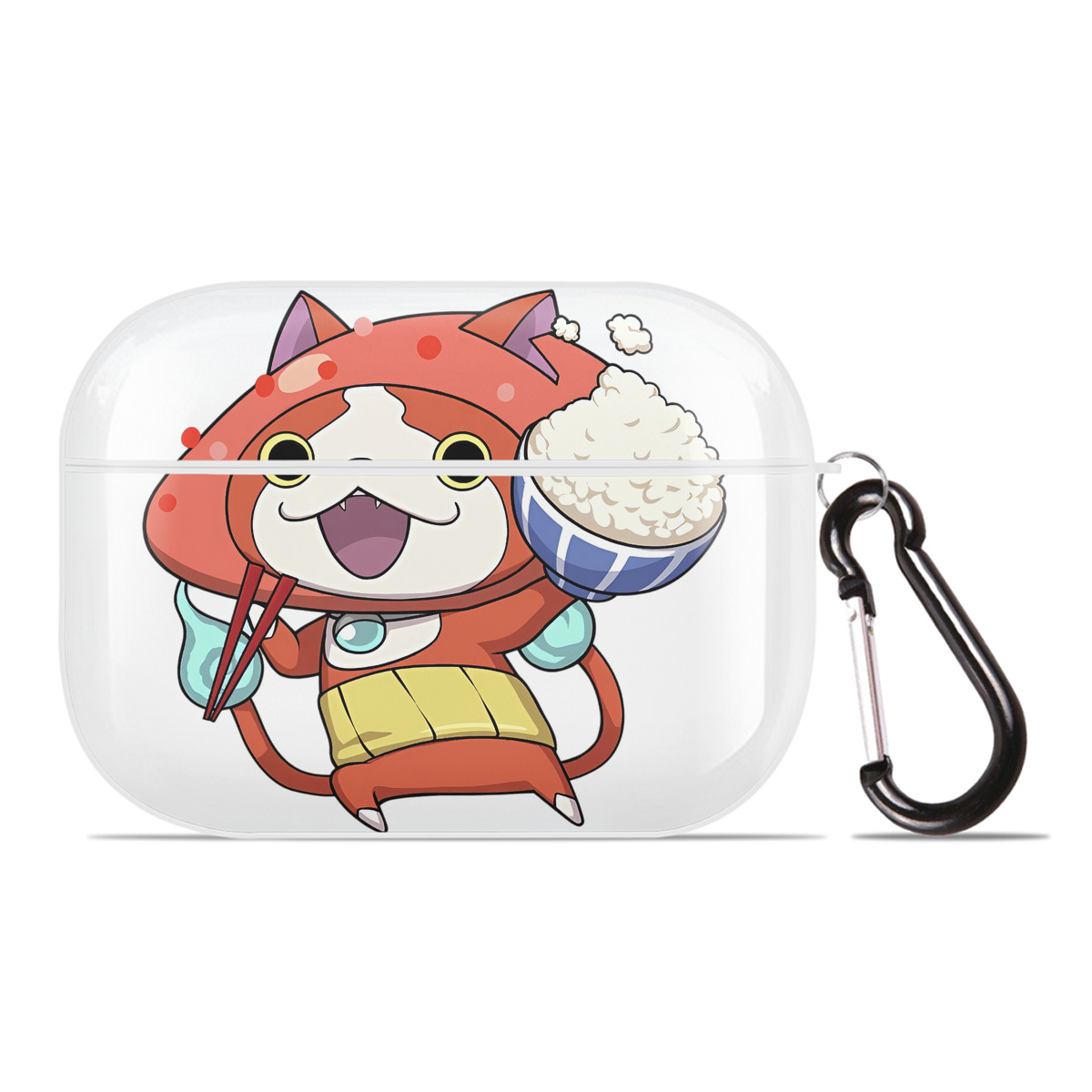 （画像用） 妖怪ウォッチ Yo-kai Watch 【AirPods Pro用】ハードシェル保護ケース 耐衝撃・防指紋・カラビナ付き商品仕様