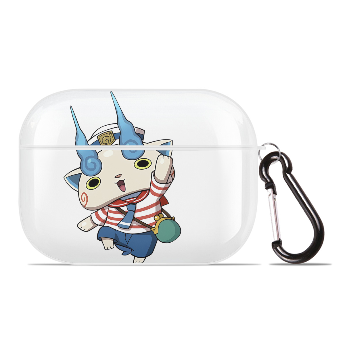 （画像用） 妖怪ウォッチ Yo-kai Watch 【AirPods Pro用】ハードシェル保護ケース 耐衝撃・防指紋・カラビナ付き商品仕様