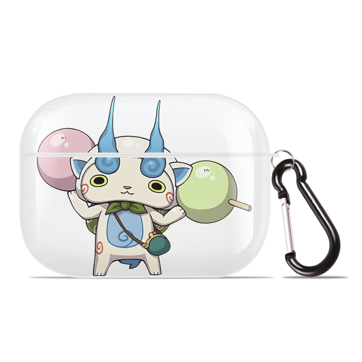 （画像用） 妖怪ウォッチ Yo-kai Watch 【AirPods Pro用】ハードシェル保護ケース 耐衝撃・防指紋・カラビナ付き商品仕様
