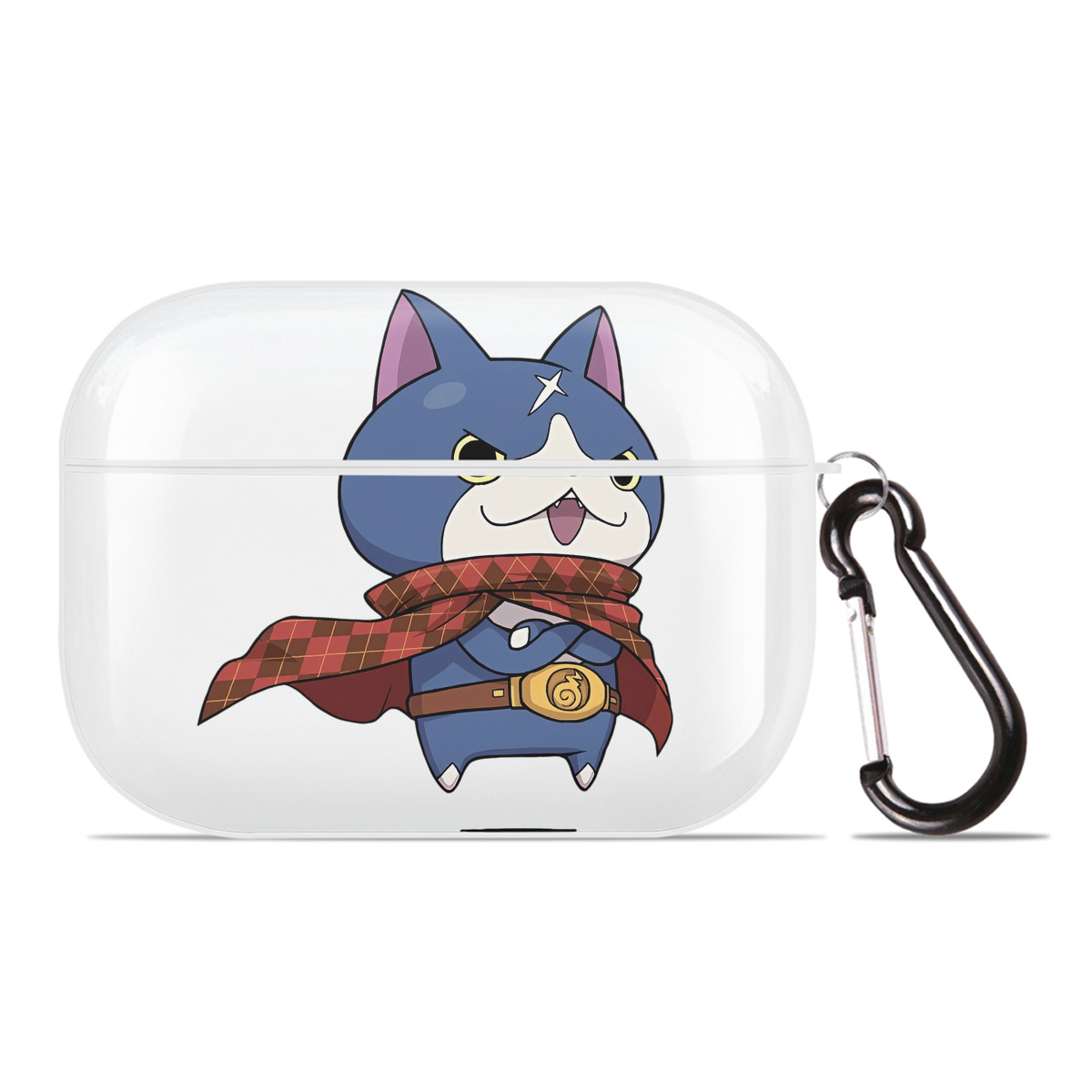 （画像用） 妖怪ウォッチ Yo-kai Watch 【AirPods Pro用】ハードシェル保護ケース 耐衝撃・防指紋・カラビナ付き商品仕様