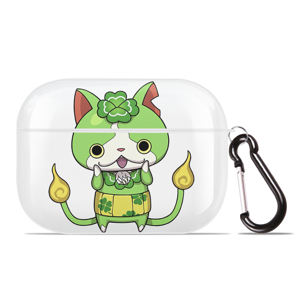 （画像用） 妖怪ウォッチ Yo-kai Watch 【AirPods Pro用】ハードシェル保護ケース 耐衝撃・防指紋・カラビナ付き商品仕様
