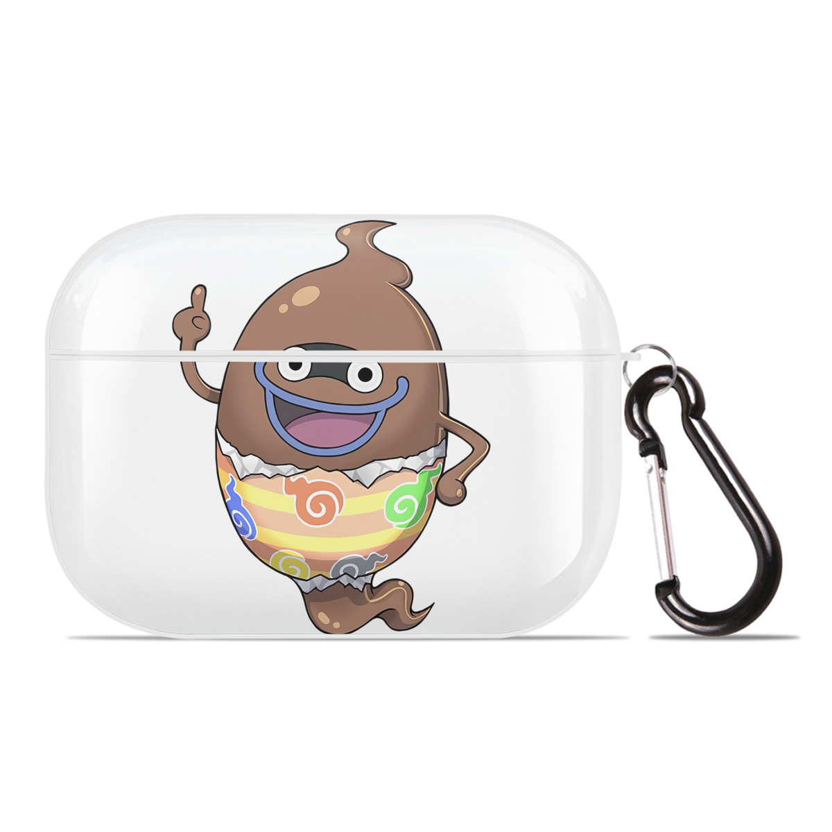 （画像用） 妖怪ウォッチ Yo-kai Watch 【AirPods Pro用】ハードシェル保護ケース 耐衝撃・防指紋・カラビナ付き商品仕様