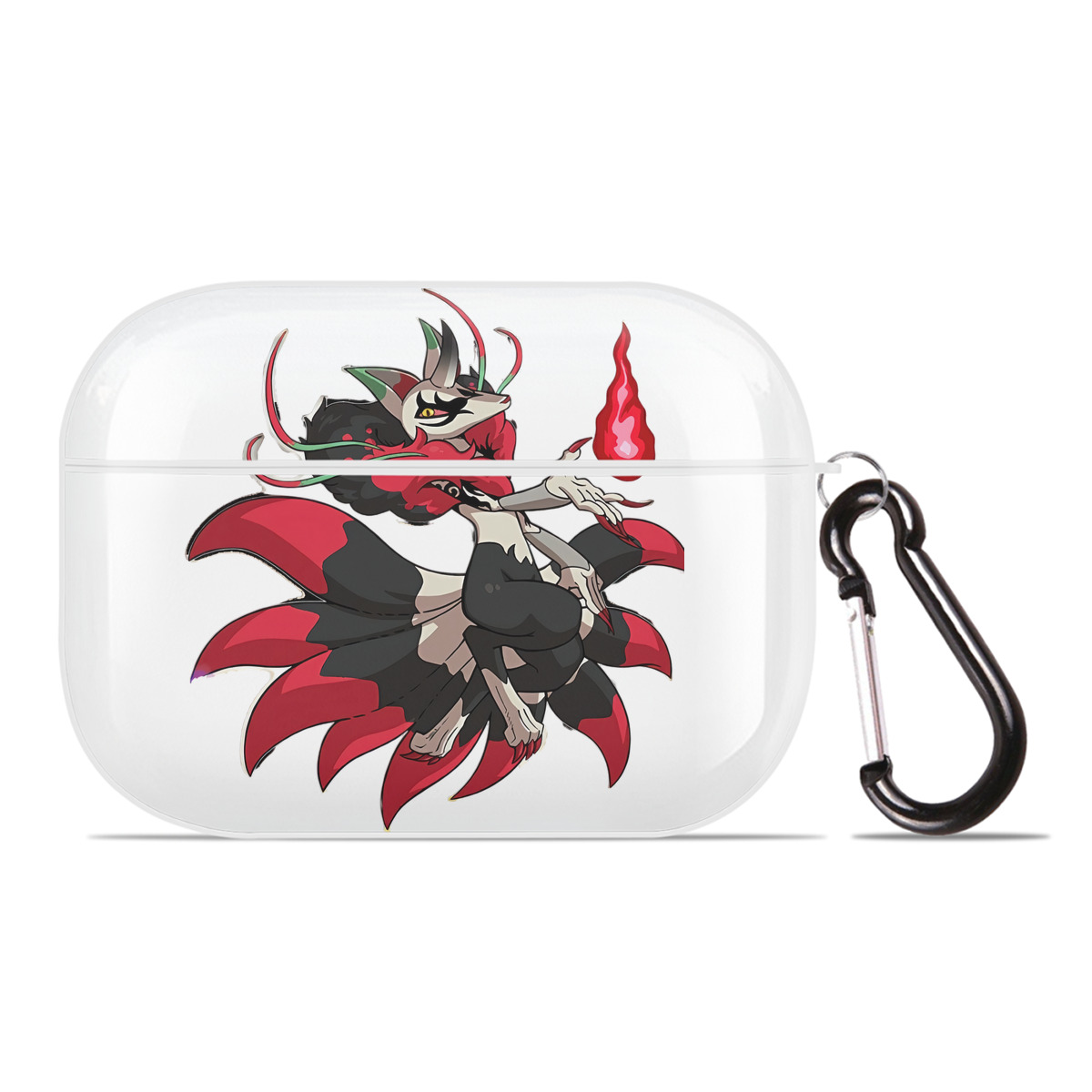 （画像用） 妖怪ウォッチ Yo-kai Watch 【AirPods Pro用】ハードシェル保護ケース 耐衝撃・防指紋・カラビナ付き商品仕様