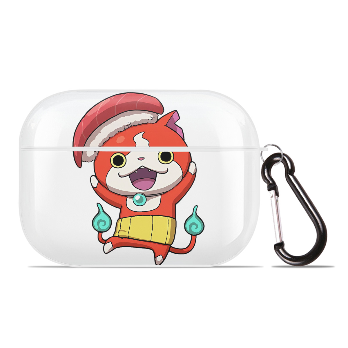 （画像用） 妖怪ウォッチ Yo-kai Watch 【AirPods Pro用】ハードシェル保護ケース 耐衝撃・防指紋・カラビナ付き商品仕様